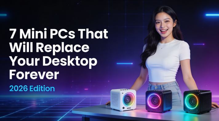 7 mini PCs que reemplazarán tu PC para siempre (2026)