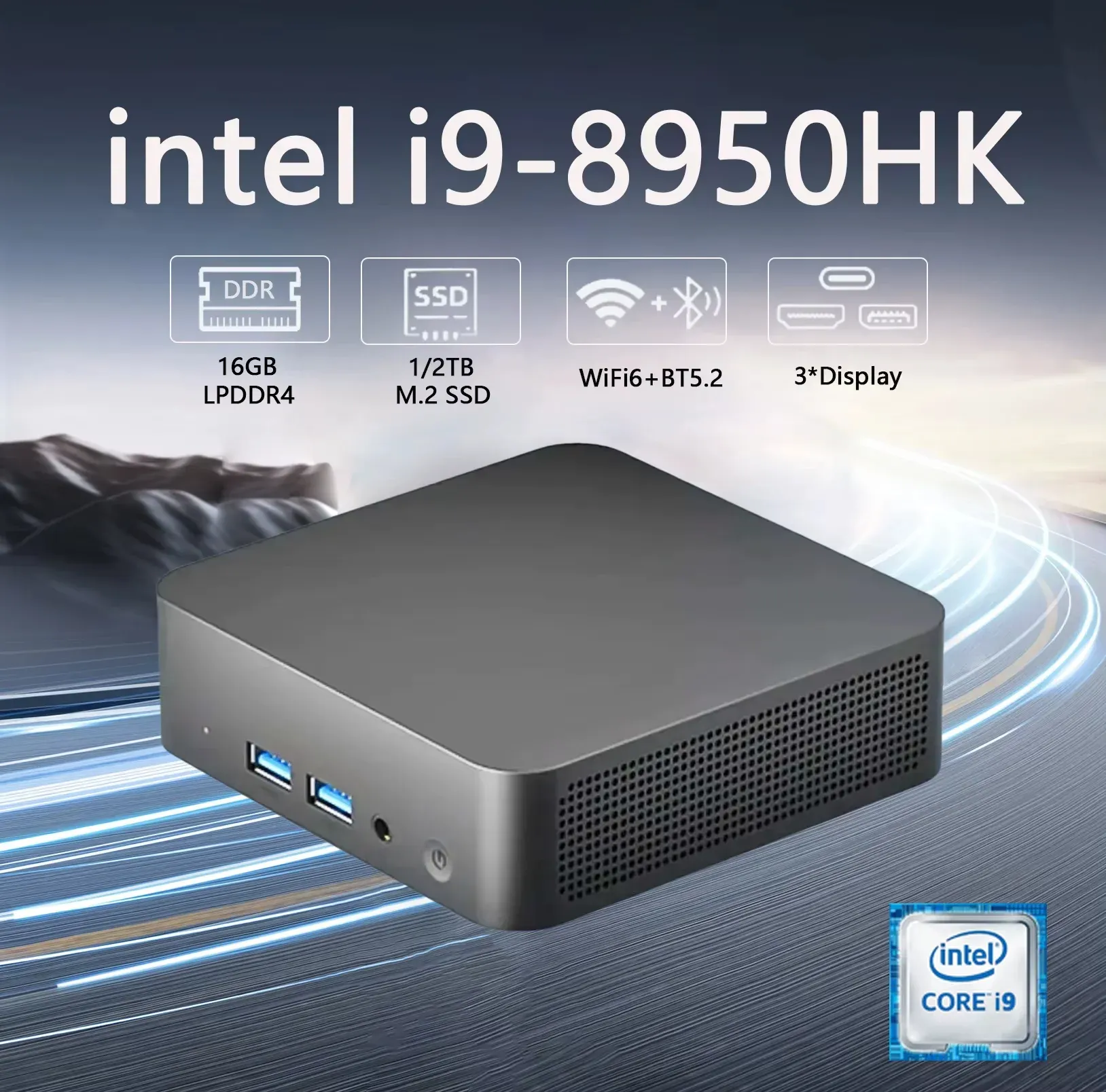Mini Pc Intel Core i9-8950hk: ¿El Portátil de Escritorio definitivo en tamaño Compacto?