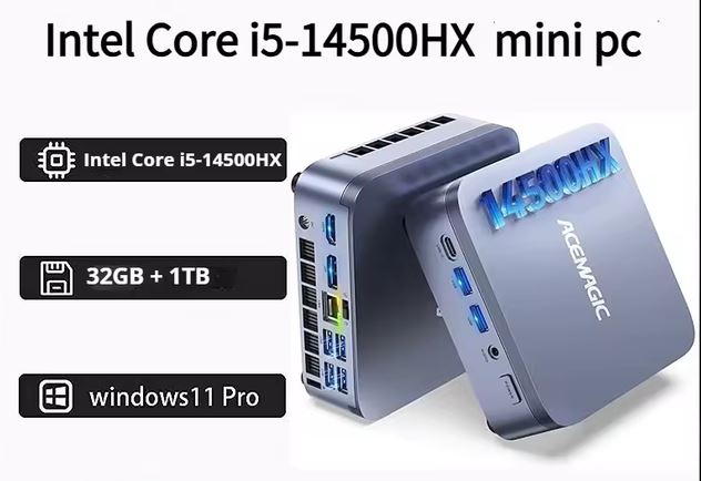 ACEMAGIC M5 i5-14500HX desde 405€ ¿el mini PC más potente por menos de 500 euros?