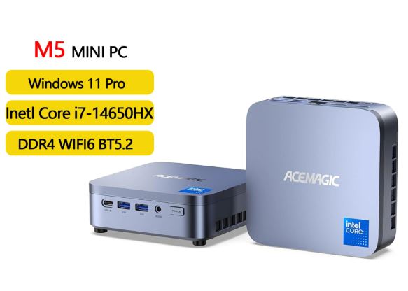 ACEMAGIC M5 i7-14650HX Review: ¿el mini PC potente para trabajar y crear sin ocupar espacio?
