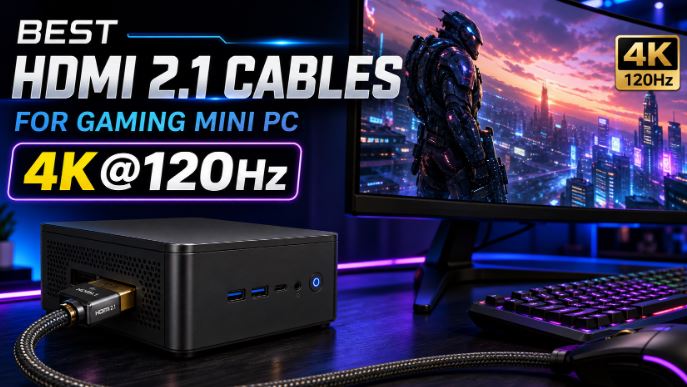 Mejores Cables HDMI 2.1 para Mini PC Gaming con Salida 4K@120Hz