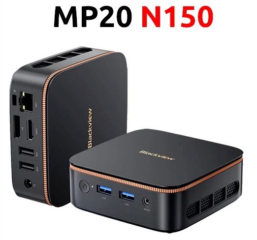 Blackview MP20 Mini PC Review – Intel N150, 16GB, 512GB SSD