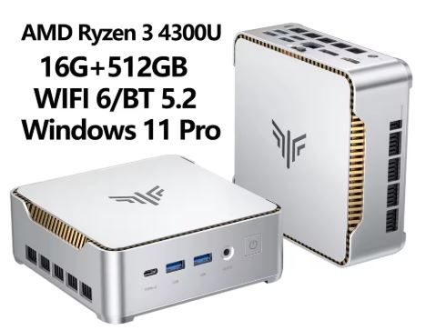 KAMRUI Mini PC Ryzen 3 4300U: Review y Opiniones