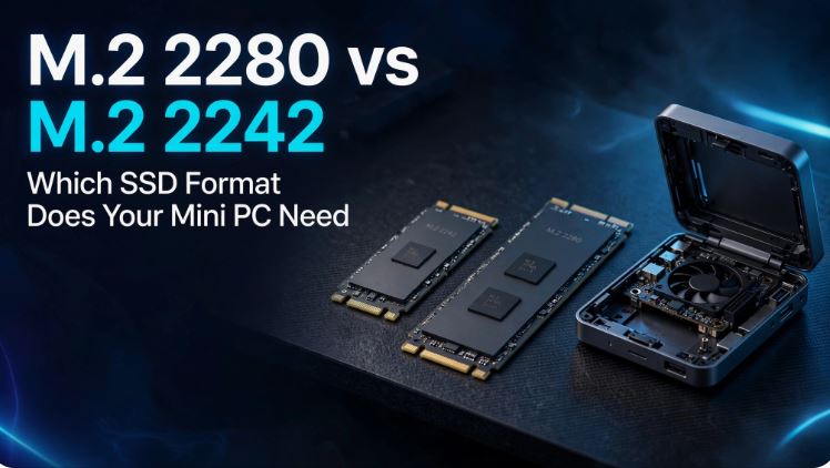 M.2 2280 vs M.2 2242: Qué Formato de SSD Necesita tu Mini PC