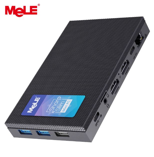 MeLE Quieter4C N150 Mini PC sin ventilador y ordenador silencioso