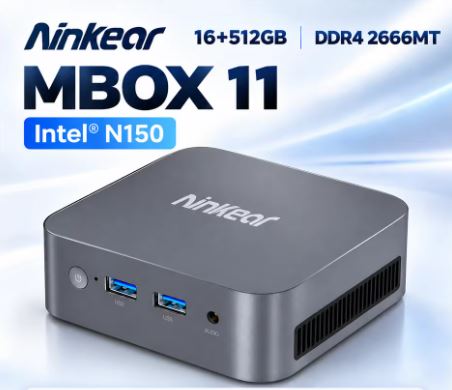 Ninkear MBOX 11 Review: ¿El Mini PC con Intel N150 Más Pequeño y Silencioso para Oficina?