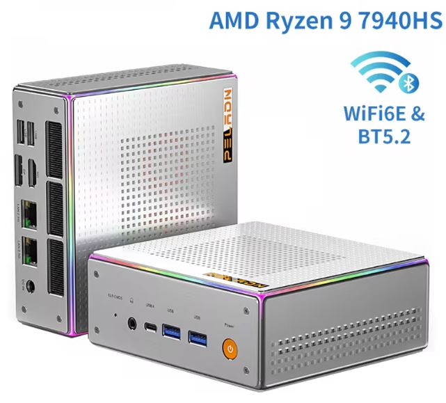 PELADN HO4 Mini PC Ryzen 9 7940HS: ¿El Rey del Rendimiento Compacto y Gaming RDNA 3?