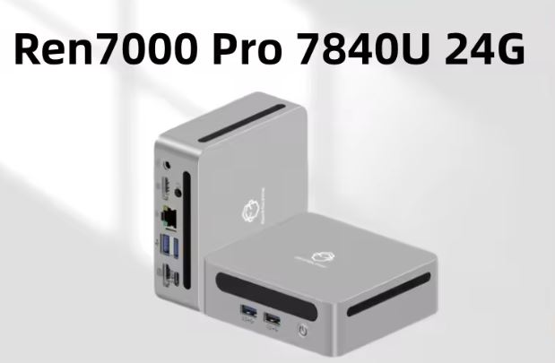 Review del GenMachine Ren7000 PRO con Ryzen 7 7840U y 24GB DDR5