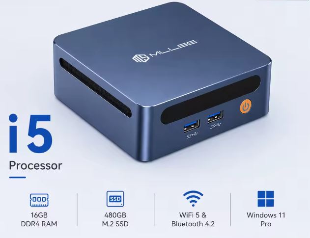 Review del MLLSE M4 Mini PC (i5-8265U)