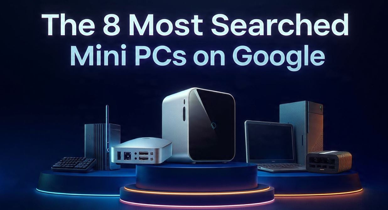 Los 8 mini PCs más buscados en Google ahora mismo (2026)